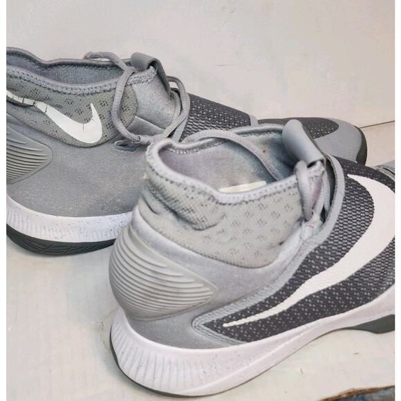 Nike Zoom HyperRev Basketball Shoes Men’s 12 Wolf Gray Mid Top Athletic Sneakers main image 4